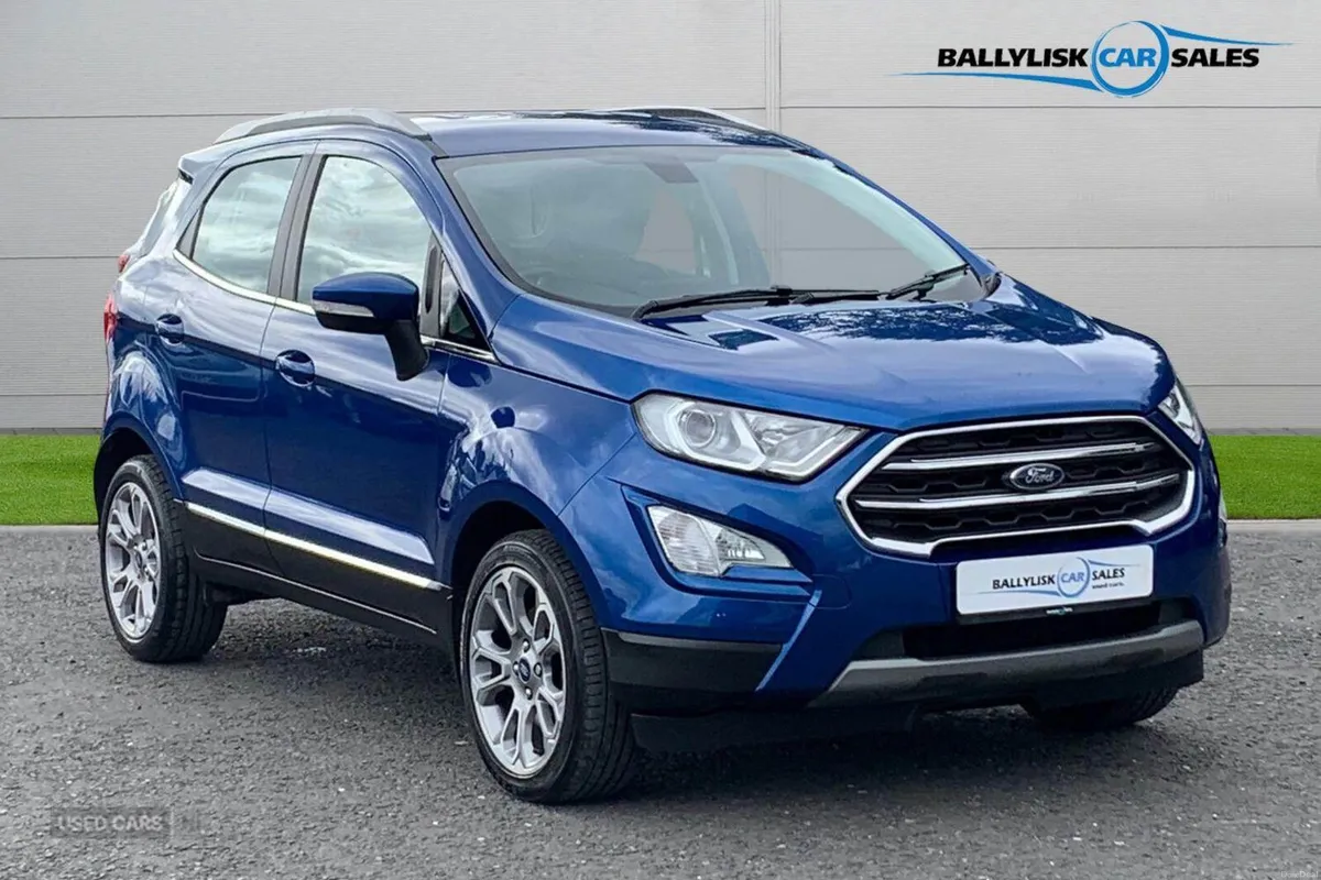 Ford EcoSport 1.0T 125PS Titanium in Blue with 60K - Image 1