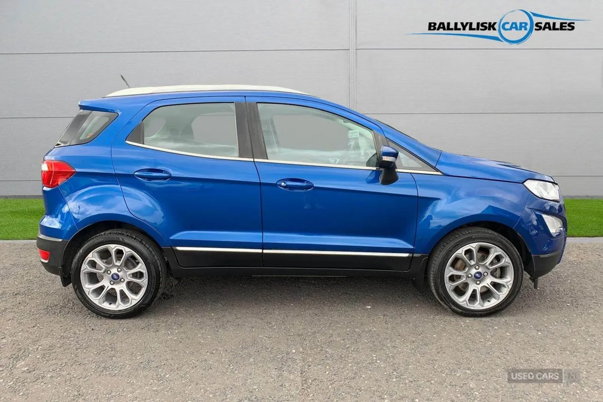 Ford EcoSport 1.0T 125PS Titanium in Blue with 60K - Image 3