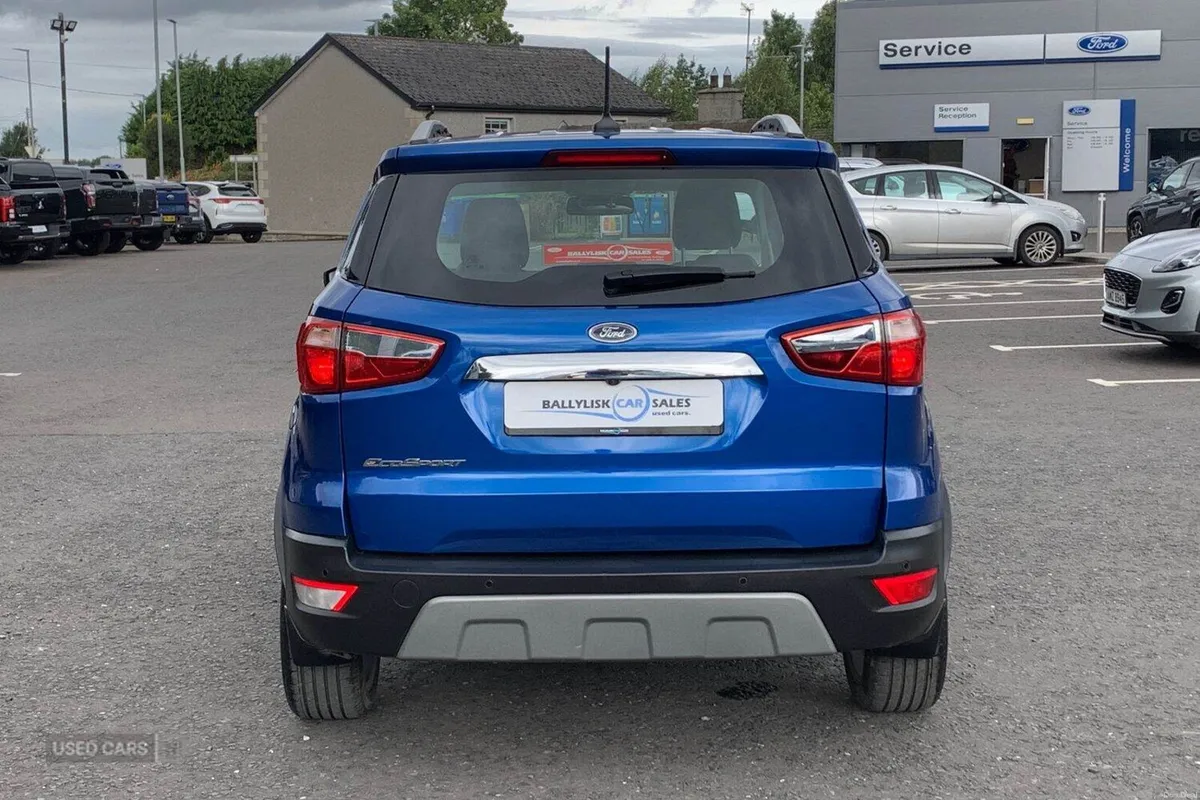 Ford EcoSport 1.0T 125PS Titanium in Blue with 60K - Image 5