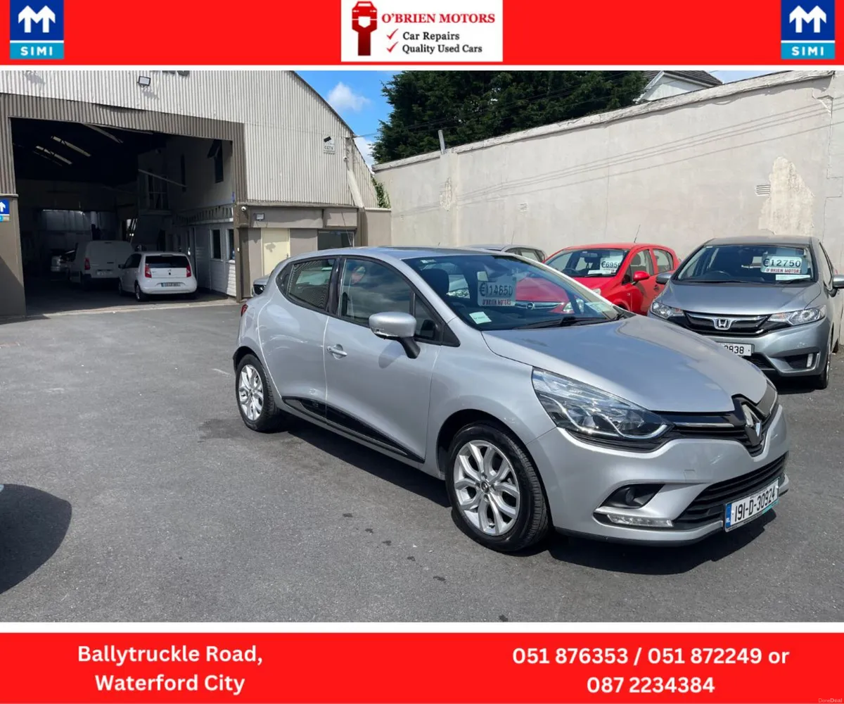 2019 Renault Clio ,Grey, 1LT ,Turbo, Petrol. - Image 1