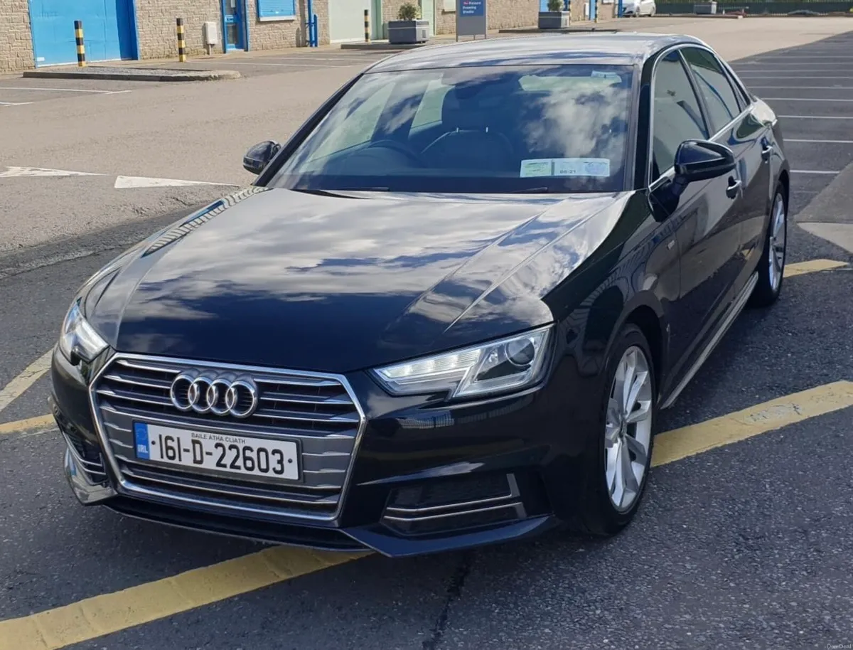 2016 Audi A4 S Line Black - Image 1