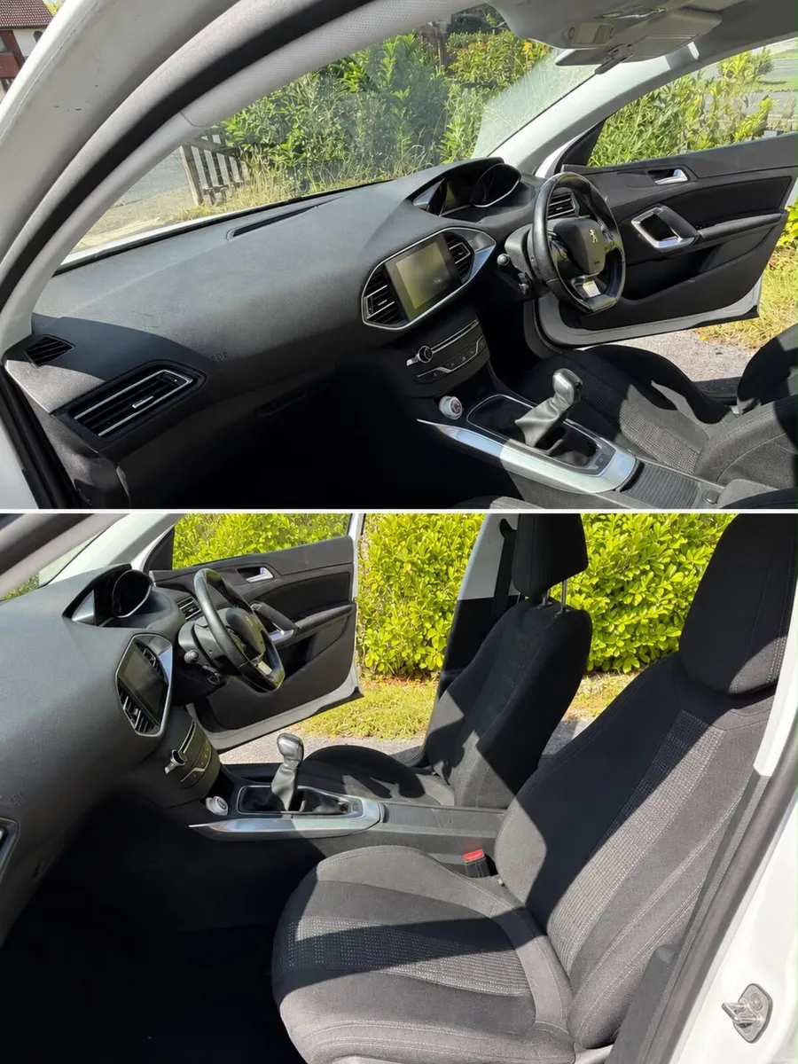 Peugeot 308 Allure Diesel 1.6 Blue HDI 2016 White - Image 6