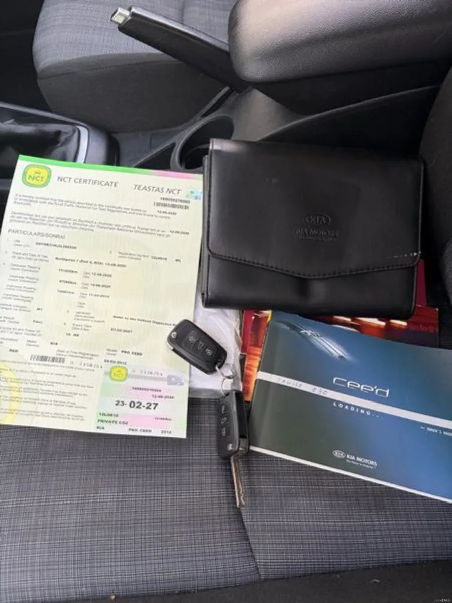 2012 KIA CEED New nct low mileage - Image 2
