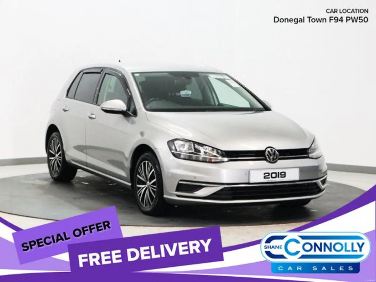 *129* 2019 Volkswagen Golf 1.6TDI SE NAV - Image 1