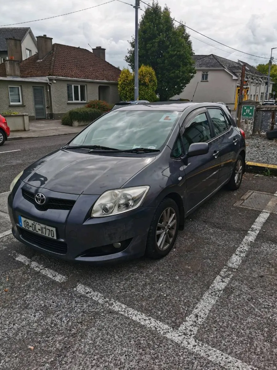 08 auris Nct and tax 1.4 diesel - Image 1