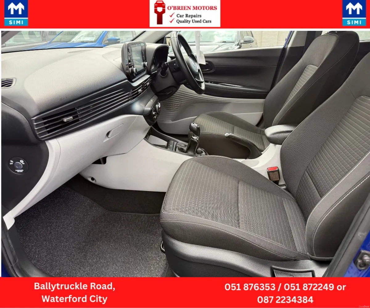 2021 Hyundai I20 Deluxe, Petrol, 5 Door,Blue. - Image 6