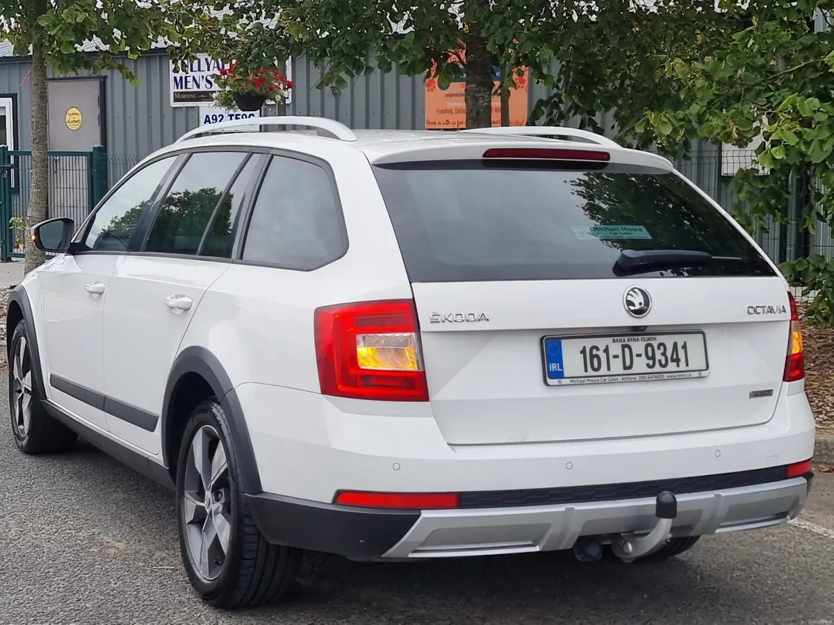2016 SKODA OCTAVIA SCOUT ESTATE DIESEL NCT'd €8900 - Image 2