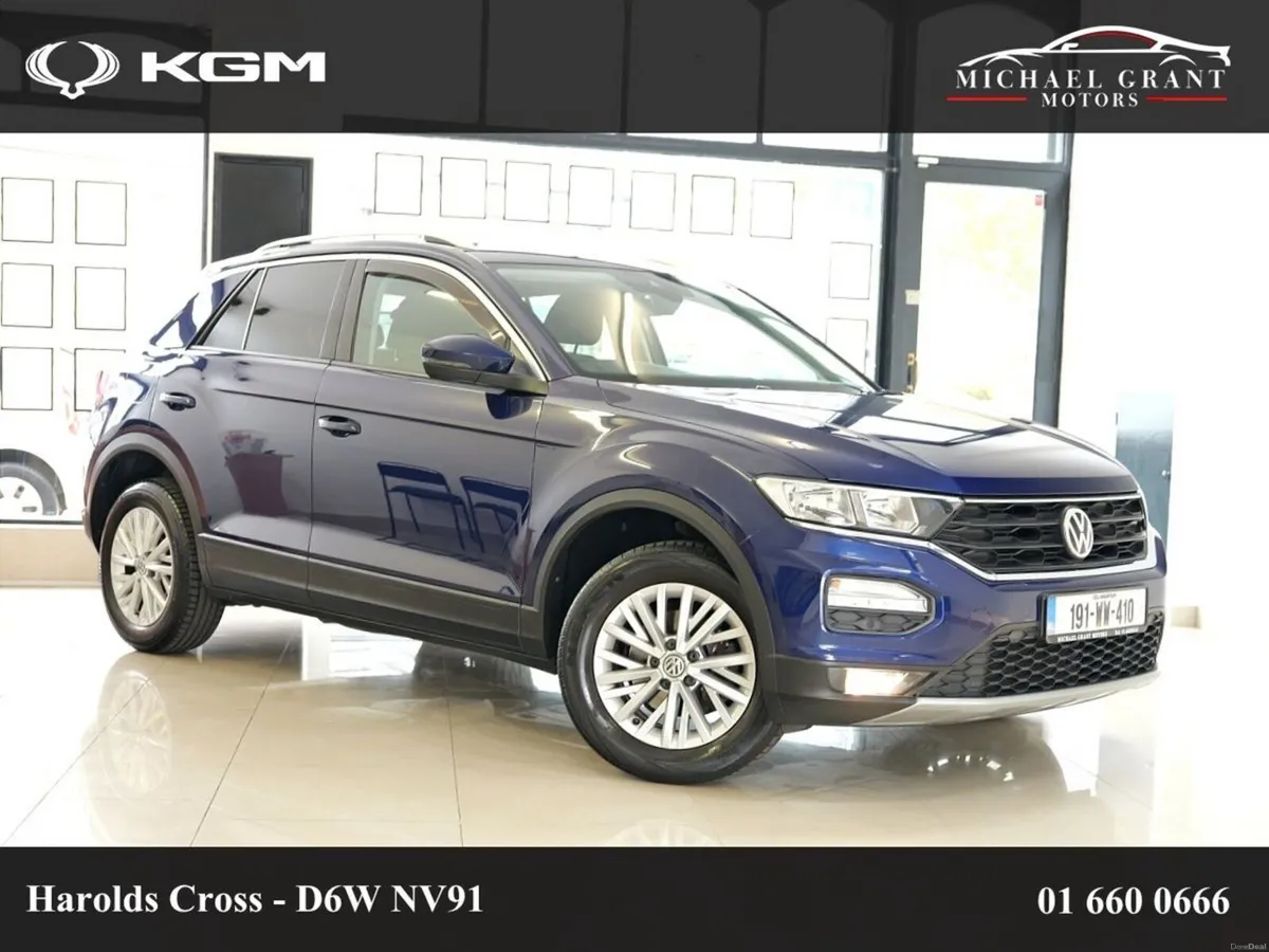 Volkswagen T-Roc DESIGN 1.0 TSI 115BHP ONLY 81KM H - Image 1