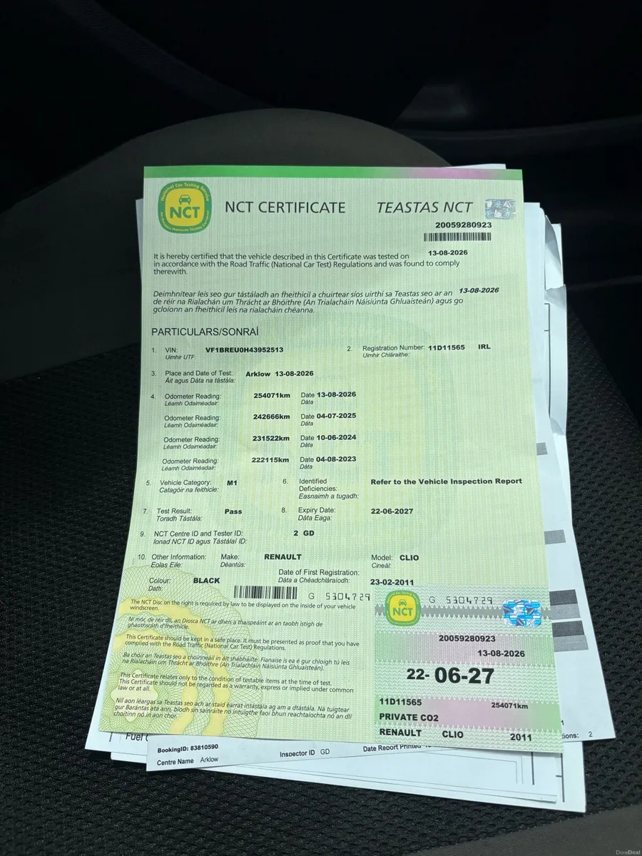 Renault Clio NEW NCT - Image 6