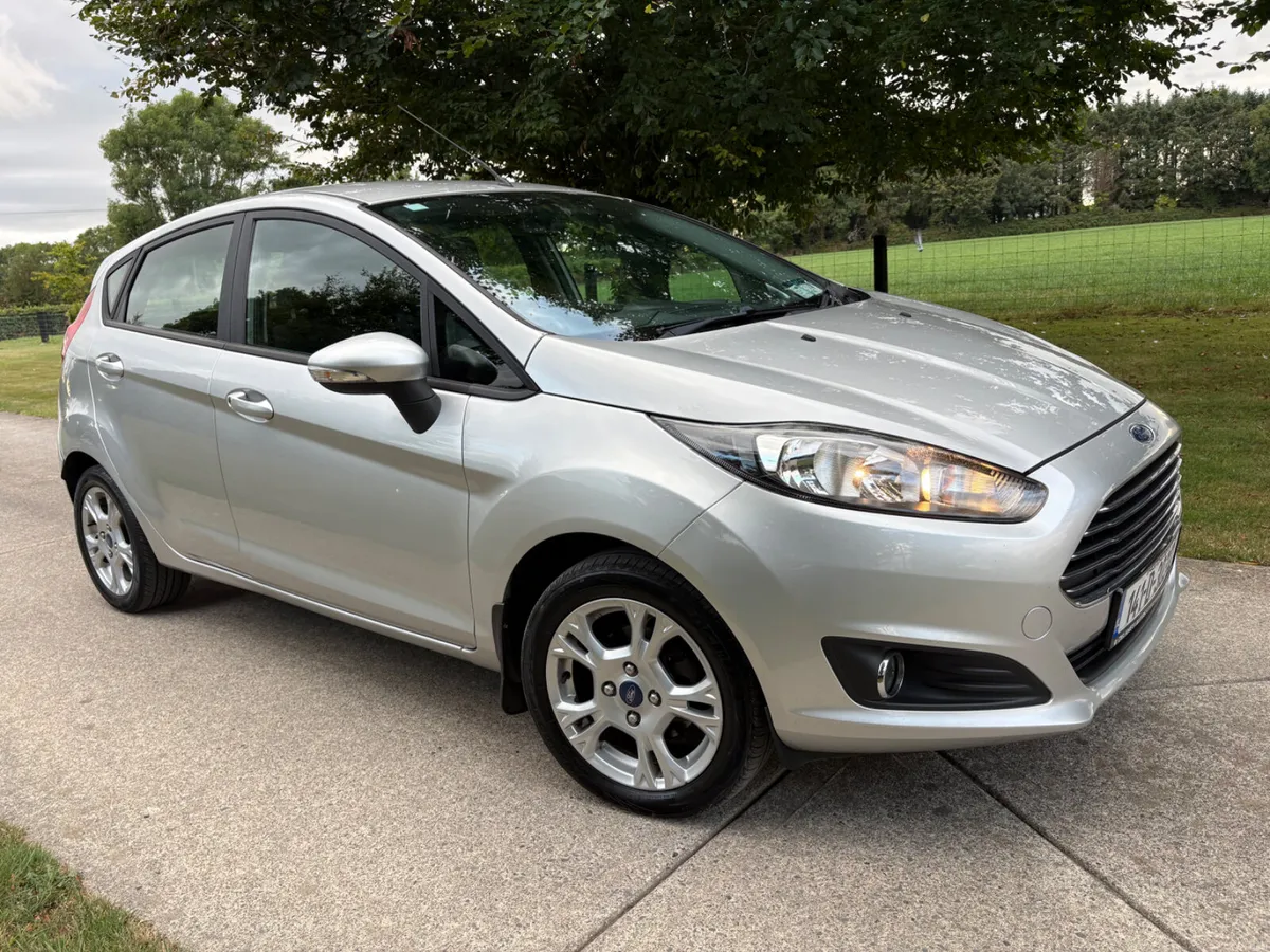 2014 Ford Fiesta Zetec 1.25 Petrol NCT 10/27 - Image 1
