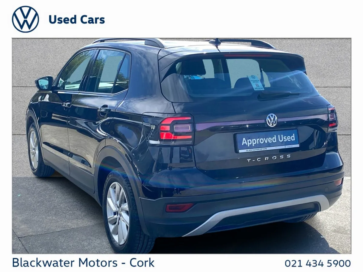 Volkswagen T-Cross 1.0TSI 95BHP LIFE WITH PARK DIS - Image 3