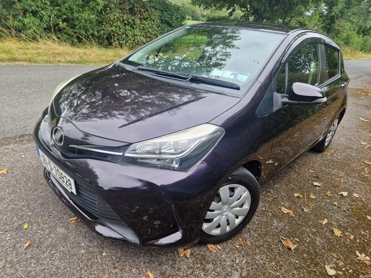Toyota Vitz 1.3 Petrol Hybrid Automatic – Purple - Image 4