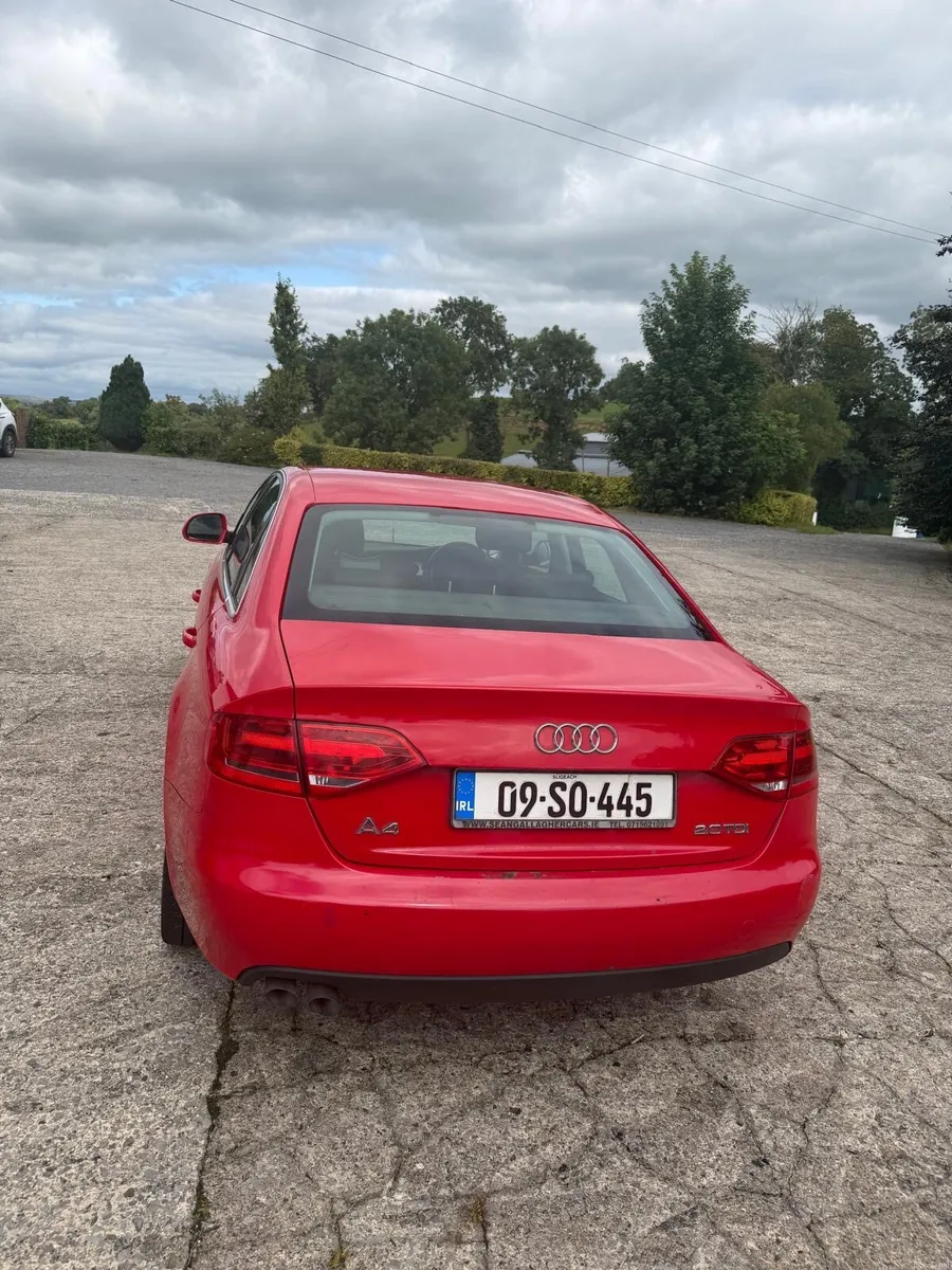 Red Audi A4 - Image 2