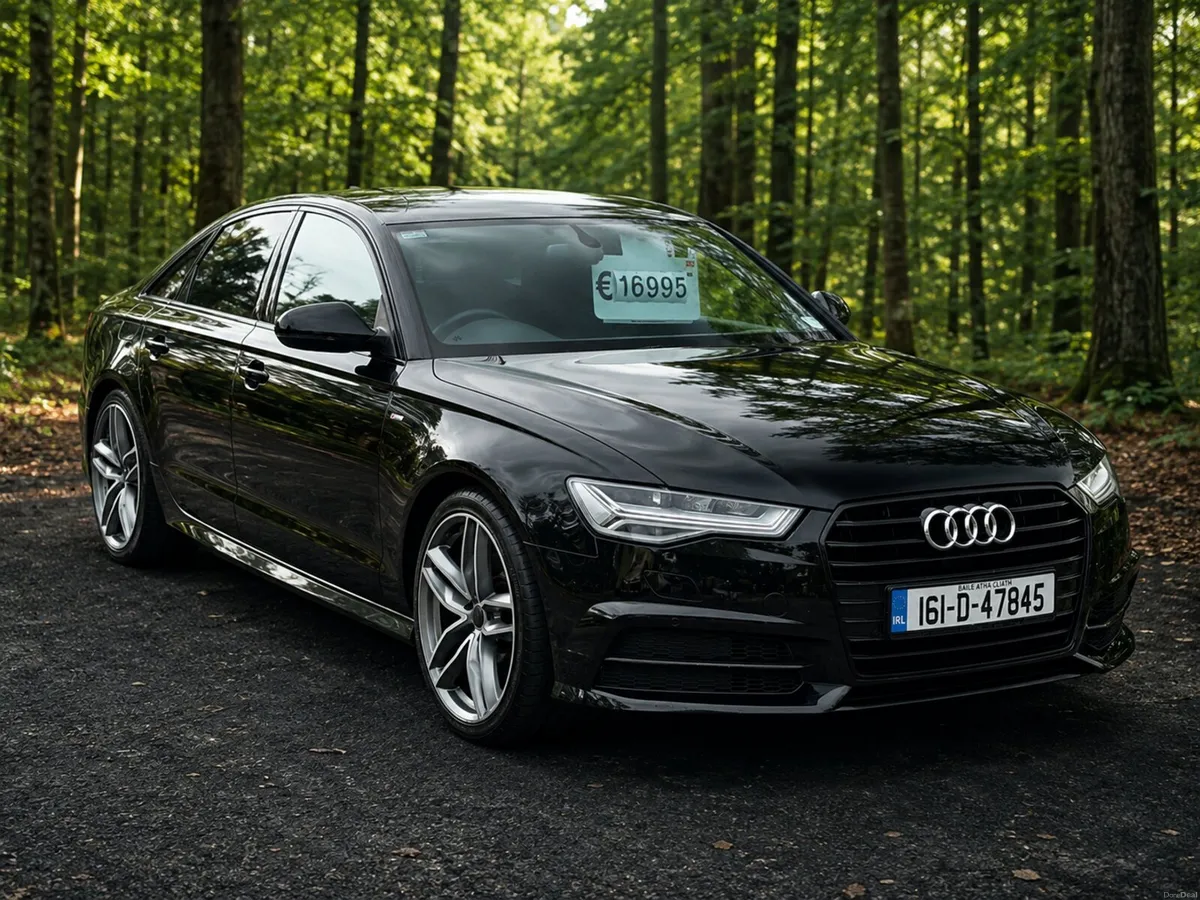 161 AUDI A6 S-LINE 2.0TDI 190 AUTO BLACK EDITION - Image 1