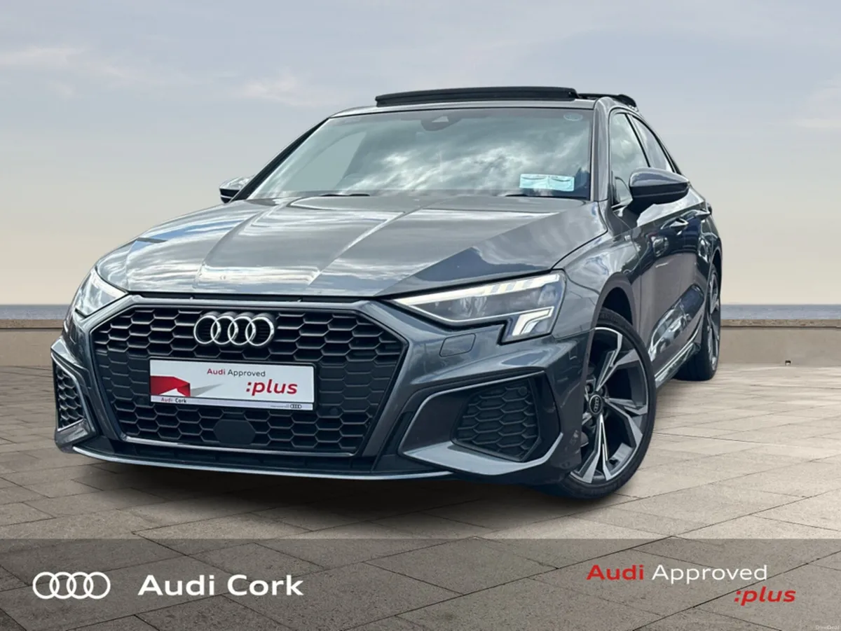 Audi A3 SALOON 2.0 30TDI 116BHP S-LINE WITH BLACK - Image 3