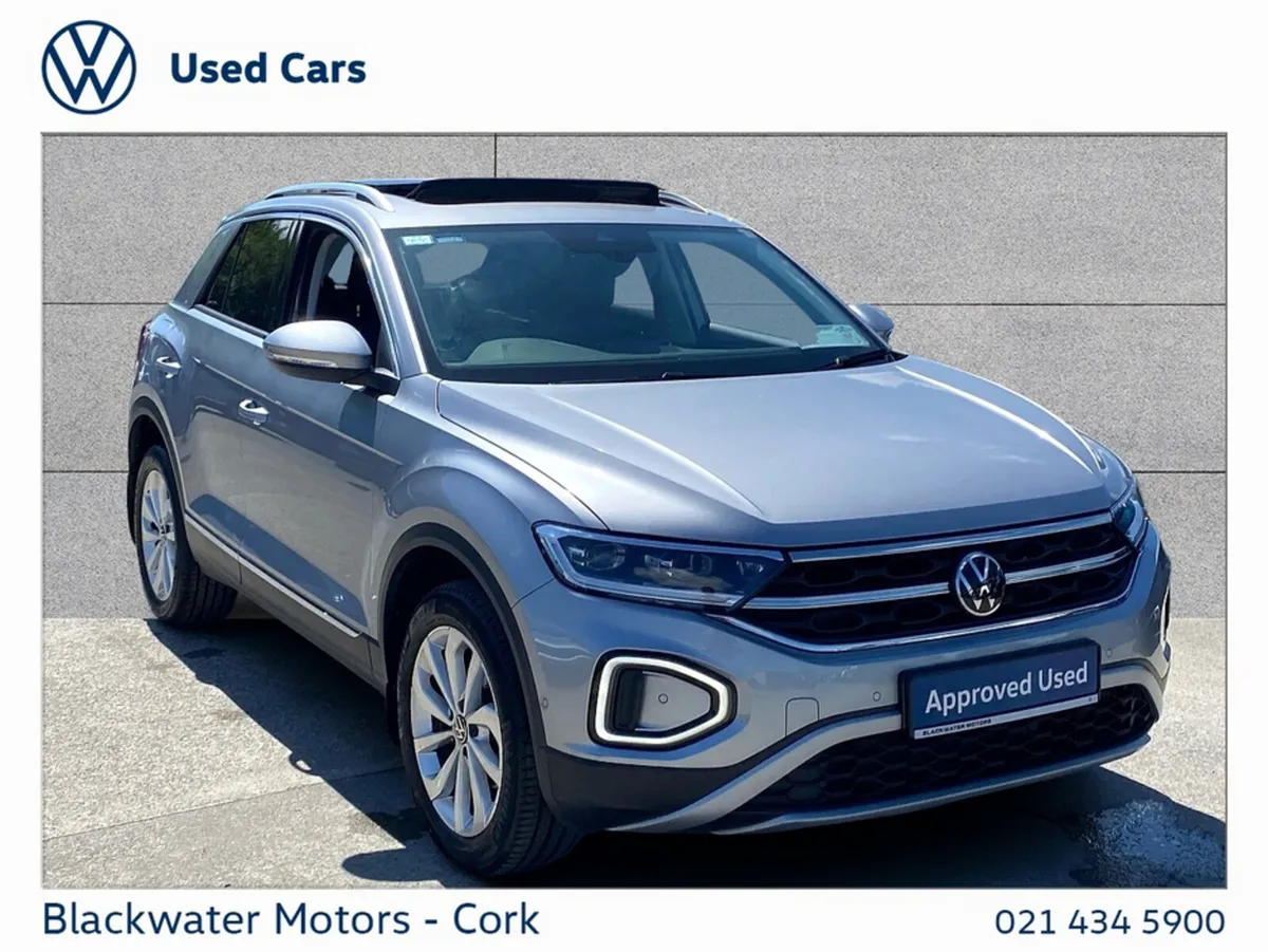 Volkswagen T-Roc 1.0TSI 110BHP STYLE WITH REVIEW C - Image 1