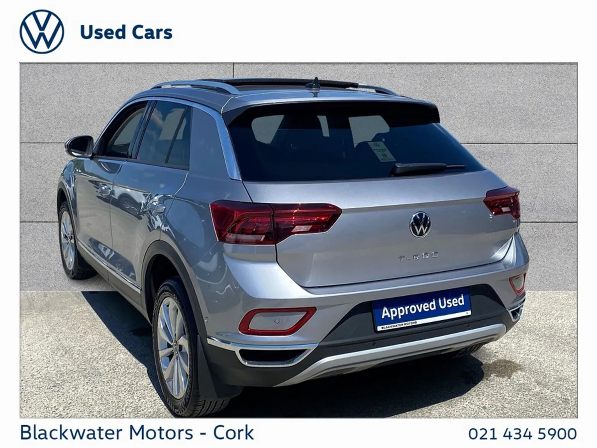 Volkswagen T-Roc 1.0TSI 110BHP STYLE WITH REVIEW C - Image 3
