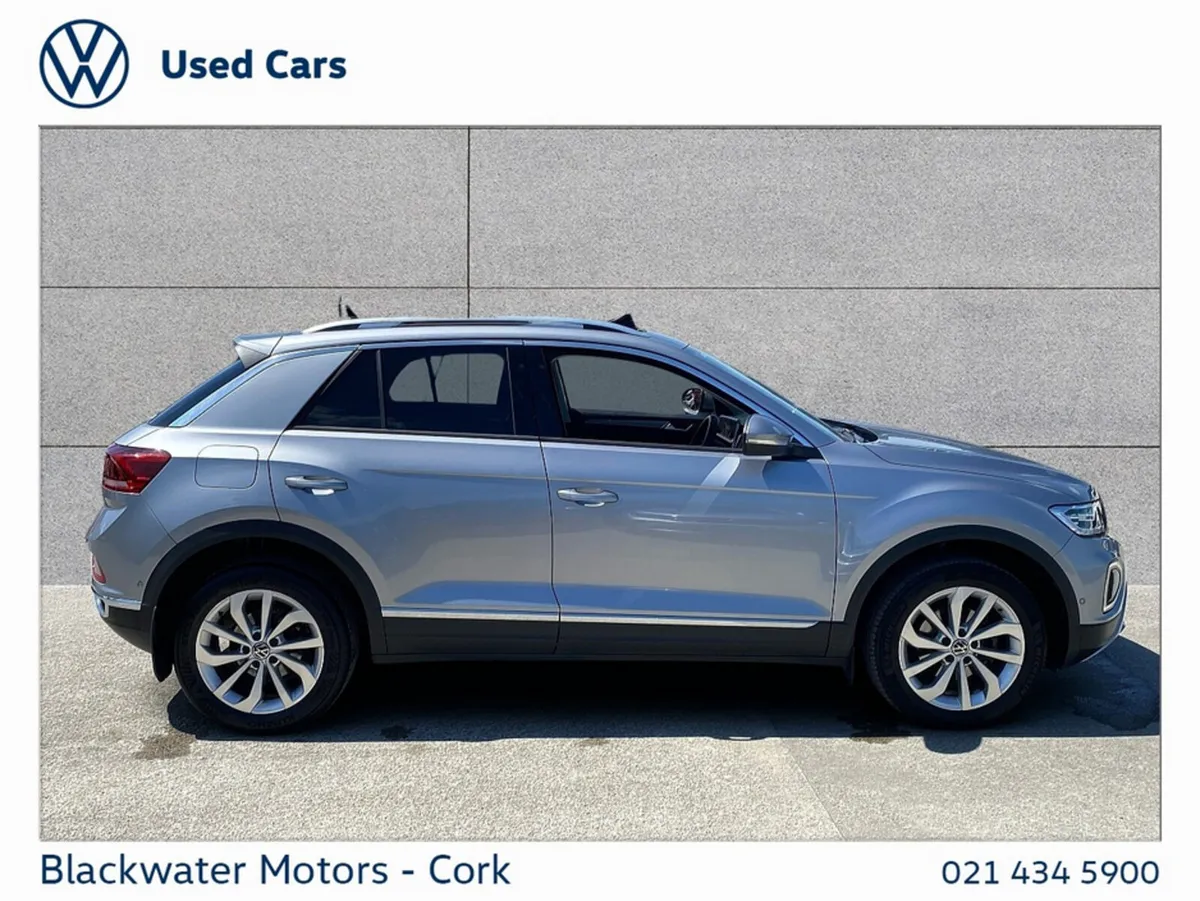 Volkswagen T-Roc 1.0TSI 110BHP STYLE WITH REVIEW C - Image 6