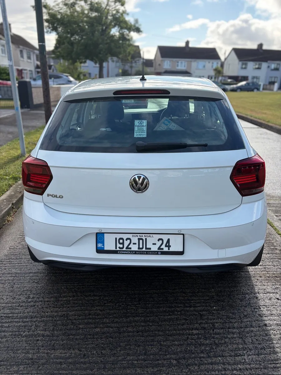 White VW Polo 192 with parking sensors - Image 3