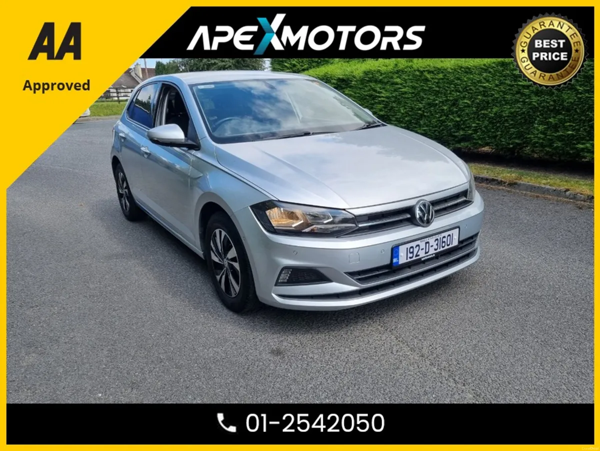 Volkswagen Polo FINANCE ARRANGED * 1.0L 5Dr PETROL - Image 1