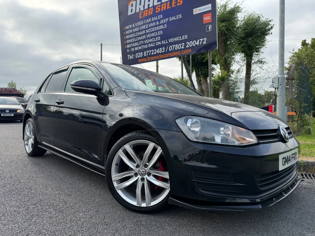 2014 VOLKSWAGEN GOLF 1.6 TDI KITTED ALLOYS 96k - Image 1