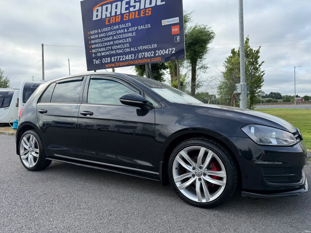 2014 VOLKSWAGEN GOLF 1.6 TDI KITTED ALLOYS 96k - Image 3