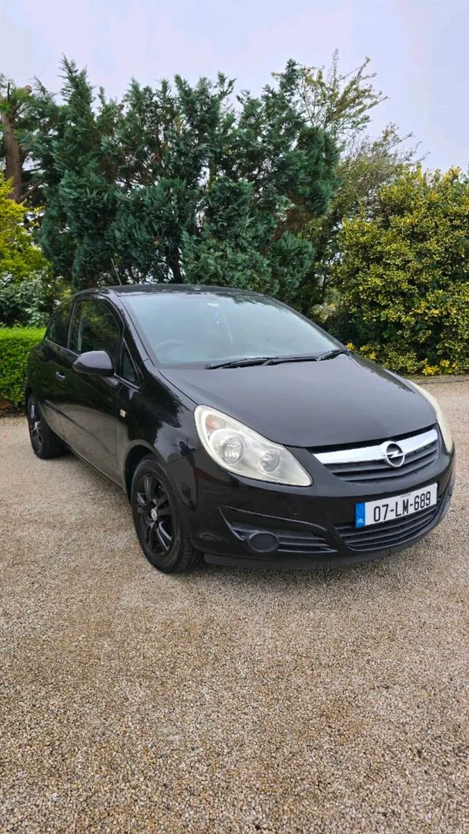 Opel Corsa 2007 NCT 11/27 Low Mileage €2300 - Image 1