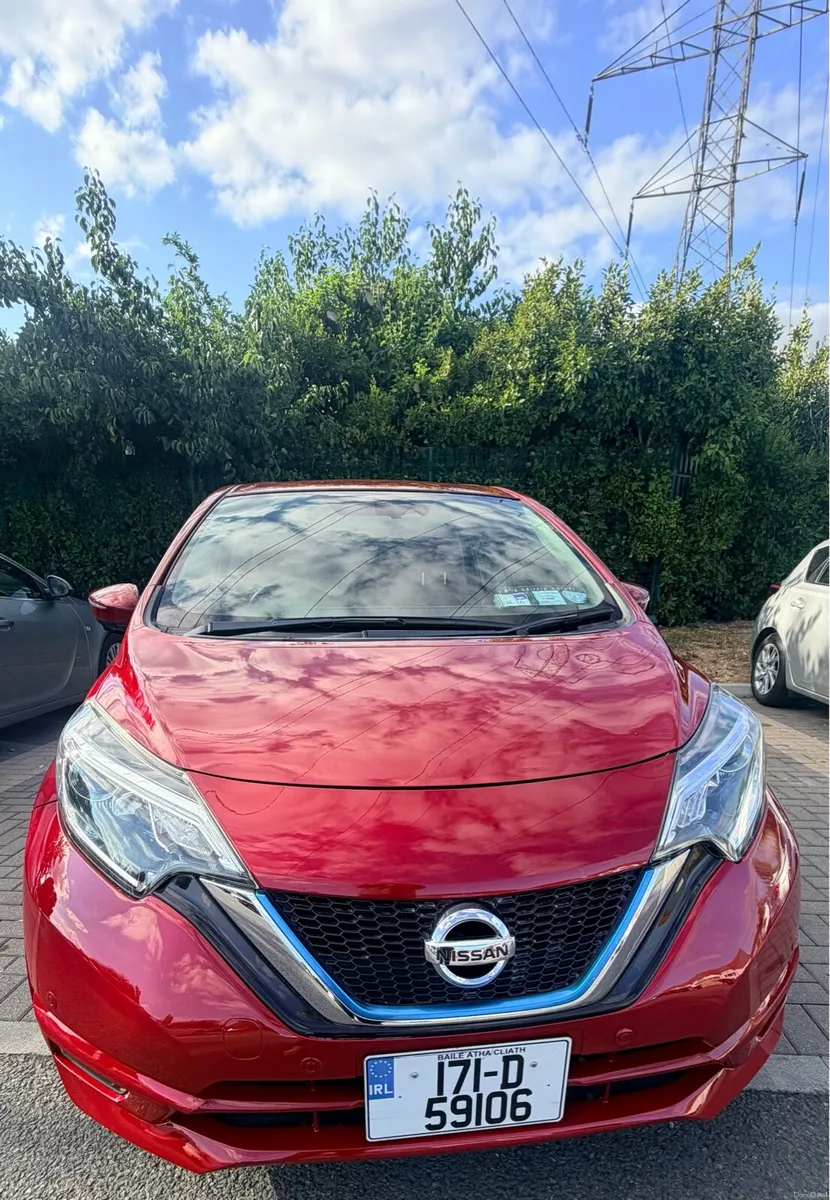 NISSAN NOTE 2017 HYBRID E POWER RED - Image 1