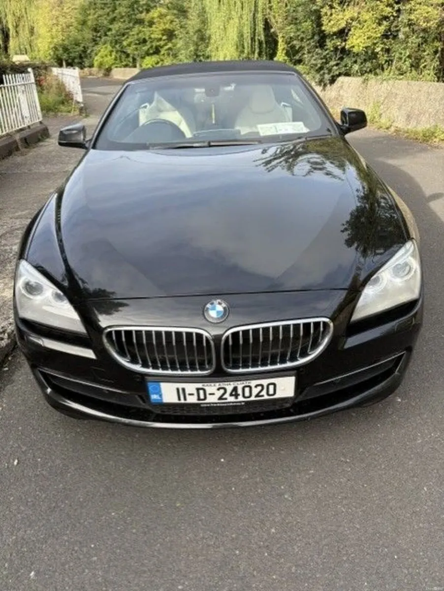 BMW 6-Series 2011 Convertible Black Petrol - Image 4