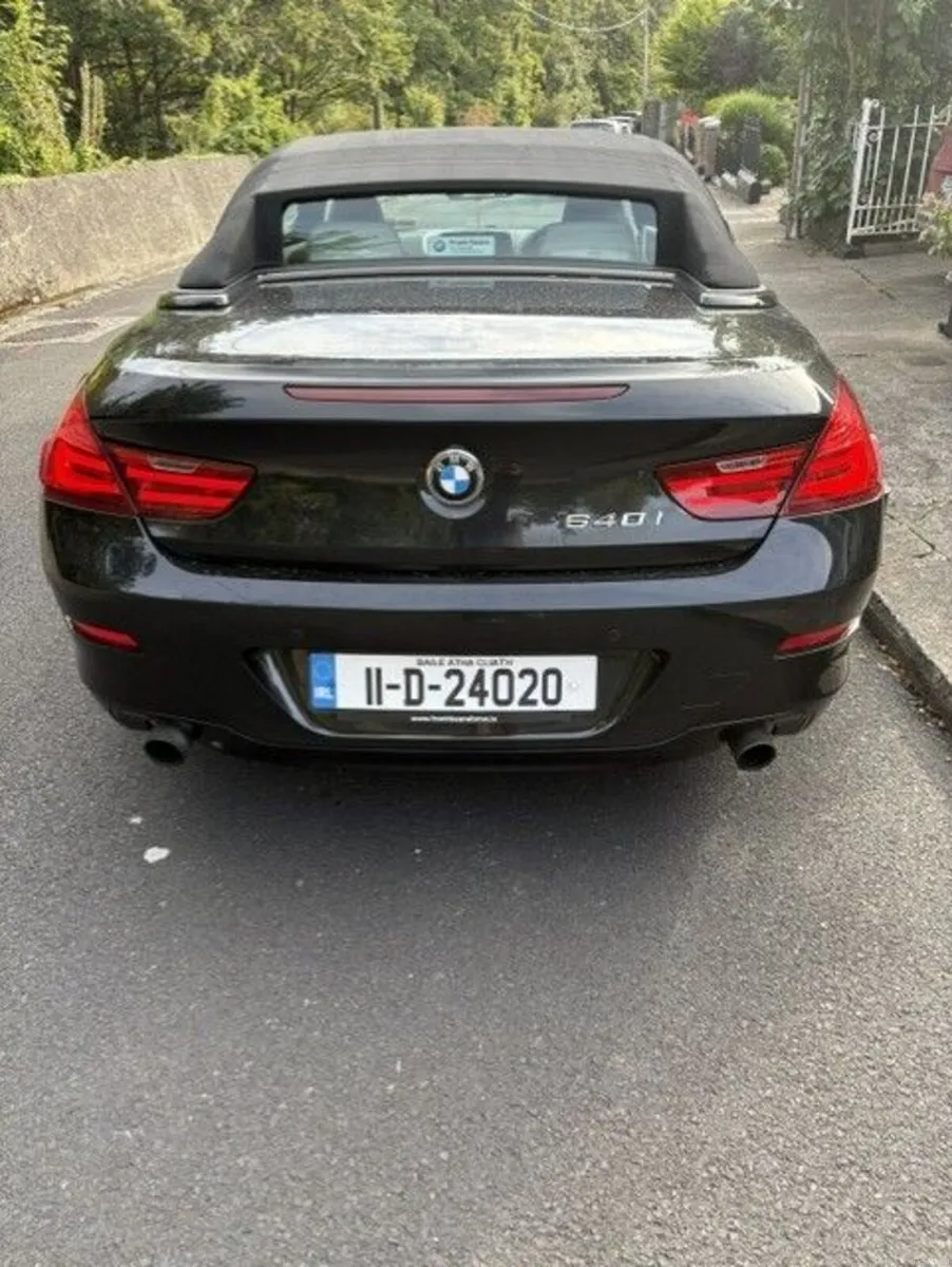 BMW 6-Series 2011 Convertible Black Petrol - Image 5
