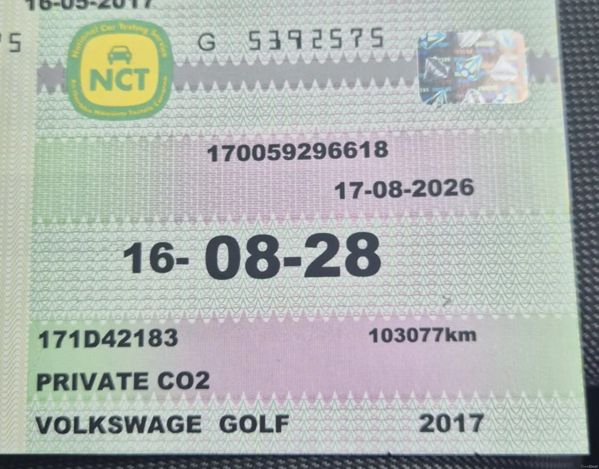 Volkswagen Golf 2017 *IRISH CAR* HIGHLINE 1.0 5dr - Image 2
