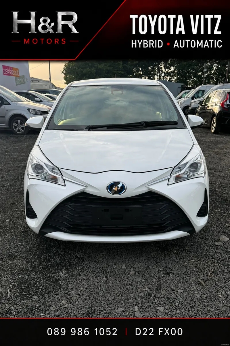 2017 Toyota Vitz 1.5 Hybrid Automatic – Safety Sen - Image 1