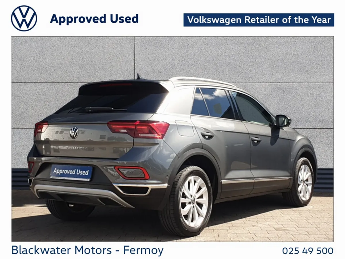 Volkswagen T-Roc 1.0TSI 110BHP STYLE - Image 3