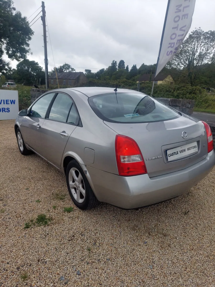 07 Nissan Primera Tax and Tested 1.6 Petrol €1250 - Image 4
