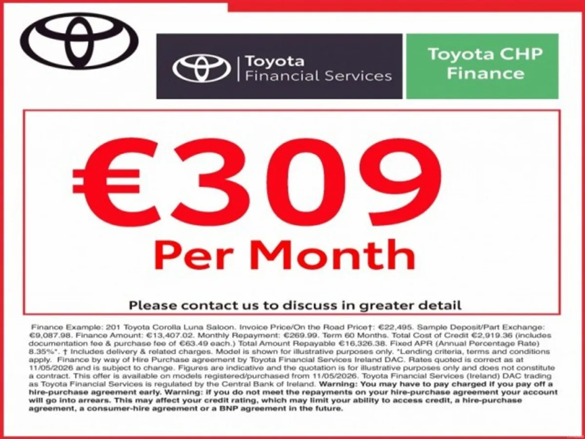 Toyota C-HR SOL - Top Spec - 1.8 Hybrid - Sat Nav/ - Image 4