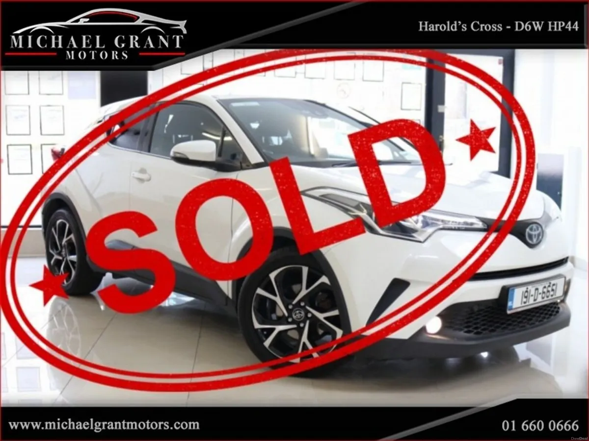 Toyota C-HR HEV 1.8 PETROL HYBRID SPORT ONLY 76KM - Image 1