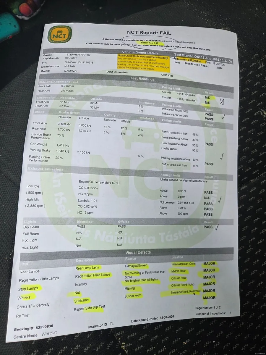 Nissan Qashqai 2008 ( read Ad) - Image 6