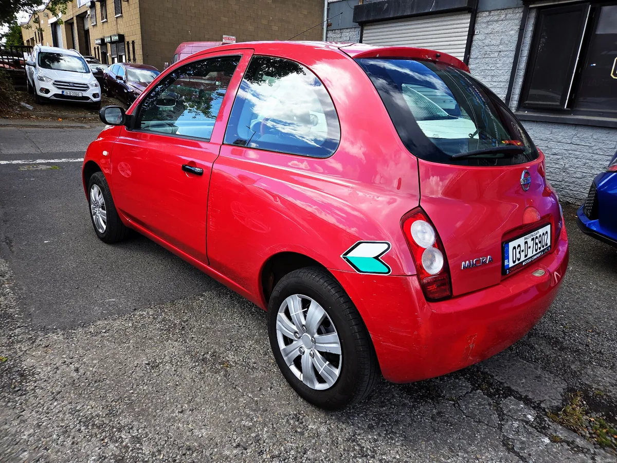 03 NISSAN MICRA 1.0 NCT TAX Driving Well - Image 6