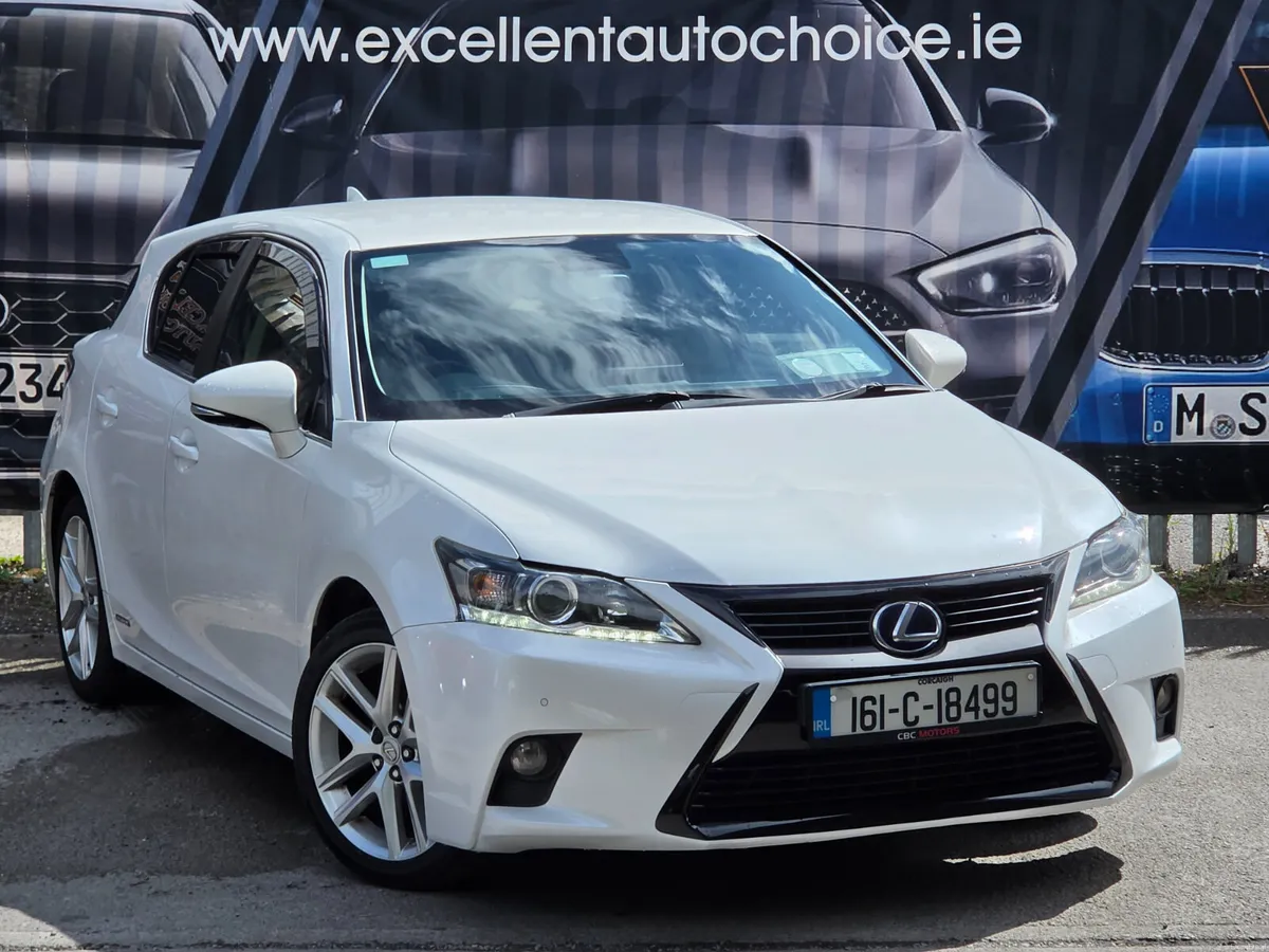Lexus CT200h 2016 PEARL WHITE HYBRID IMMACULATE! - Image 1