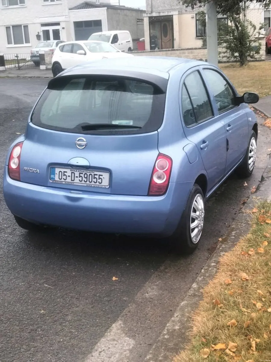 Nissan micra 05 very low miles 37k nct 10,/27 - Image 3