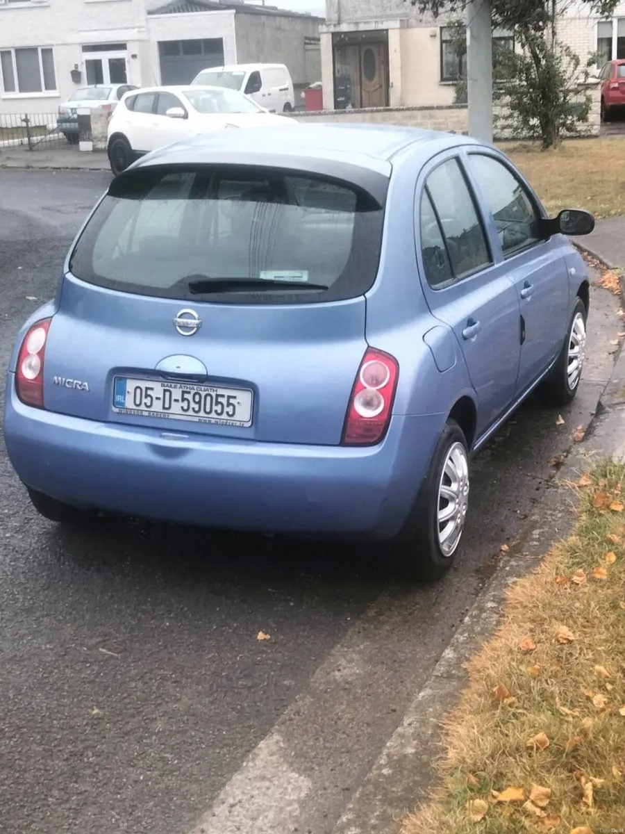 Nissan micra 05 very low miles 37k nct 10,/27 - Image 4