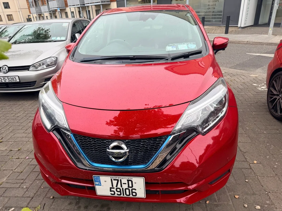 NISSAN NOTE 2017 HYBRID E POWER RED - Image 1