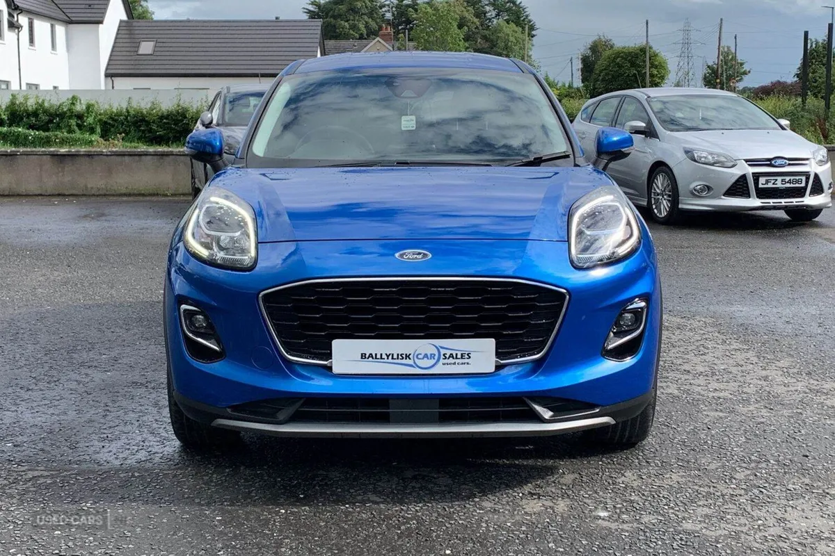 Ford Puma 1.0T 125PS Titanium in Desert Island Blu - Image 4
