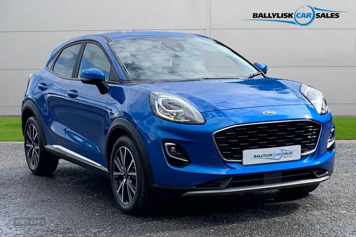 Ford Puma 1.0T 125PS Titanium in Desert Island Blu - Image 1