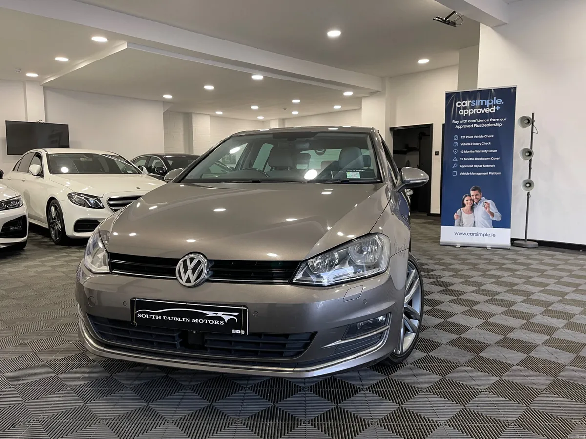 Volkswagen Golf 2017 High-line Cream Leather seat - Image 3