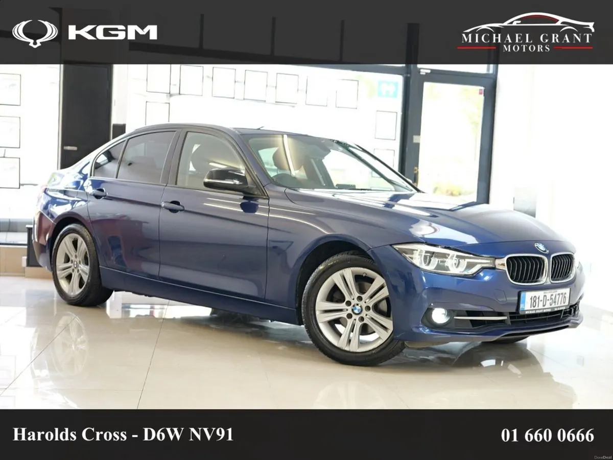 BMW 3-Series 320i AUTOMATIC SPORT 2.0 PETROL 2018 - Image 1