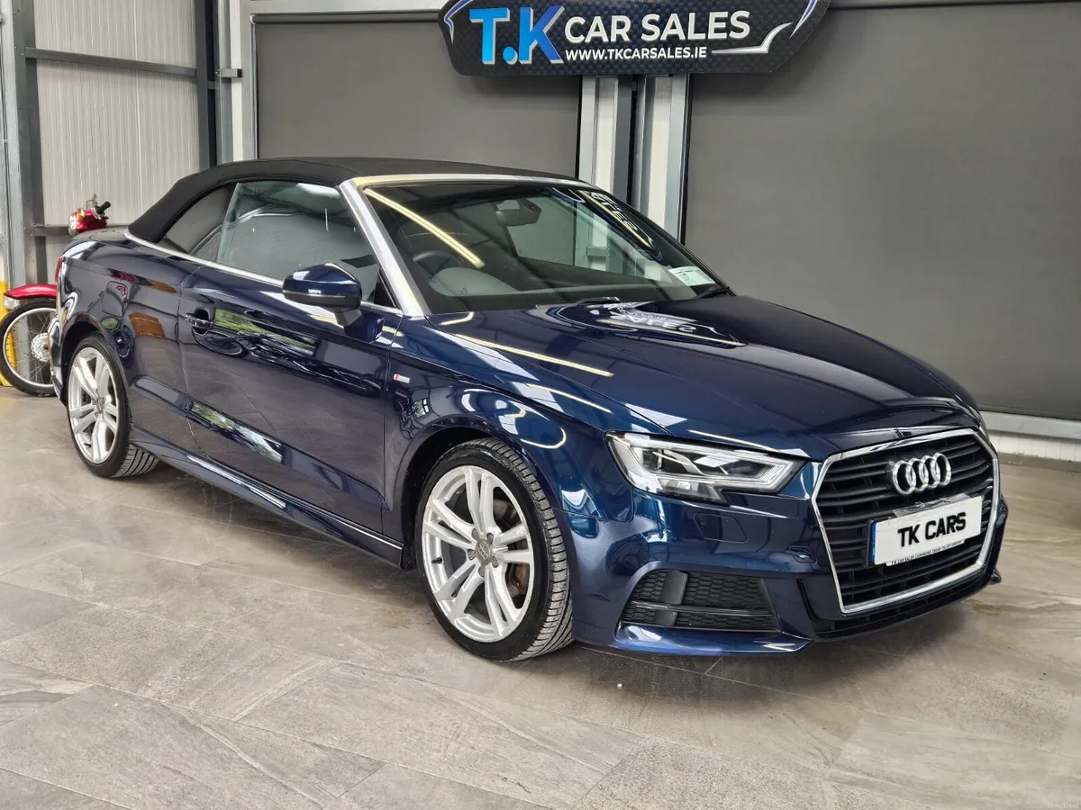 18 AUDI A3 S-LINE CONVERTABLE SOFT-TOP - Image 1
