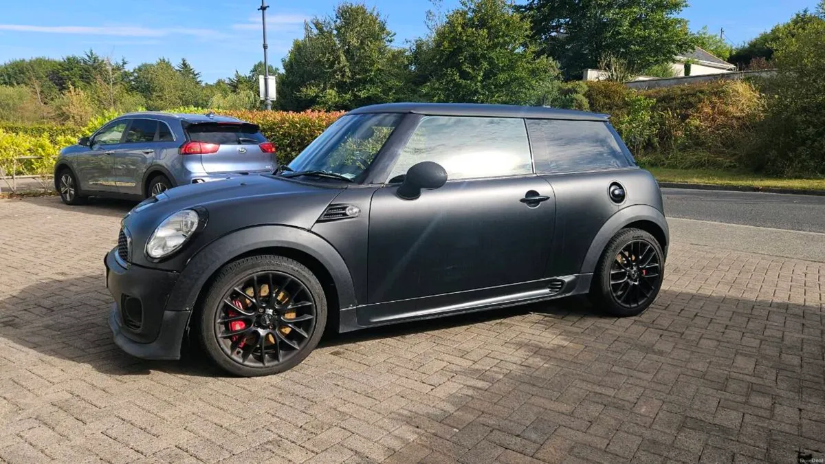 Matt Black 2011 JCW Mini Cooper 2.0L Diesel Auto - Image 3