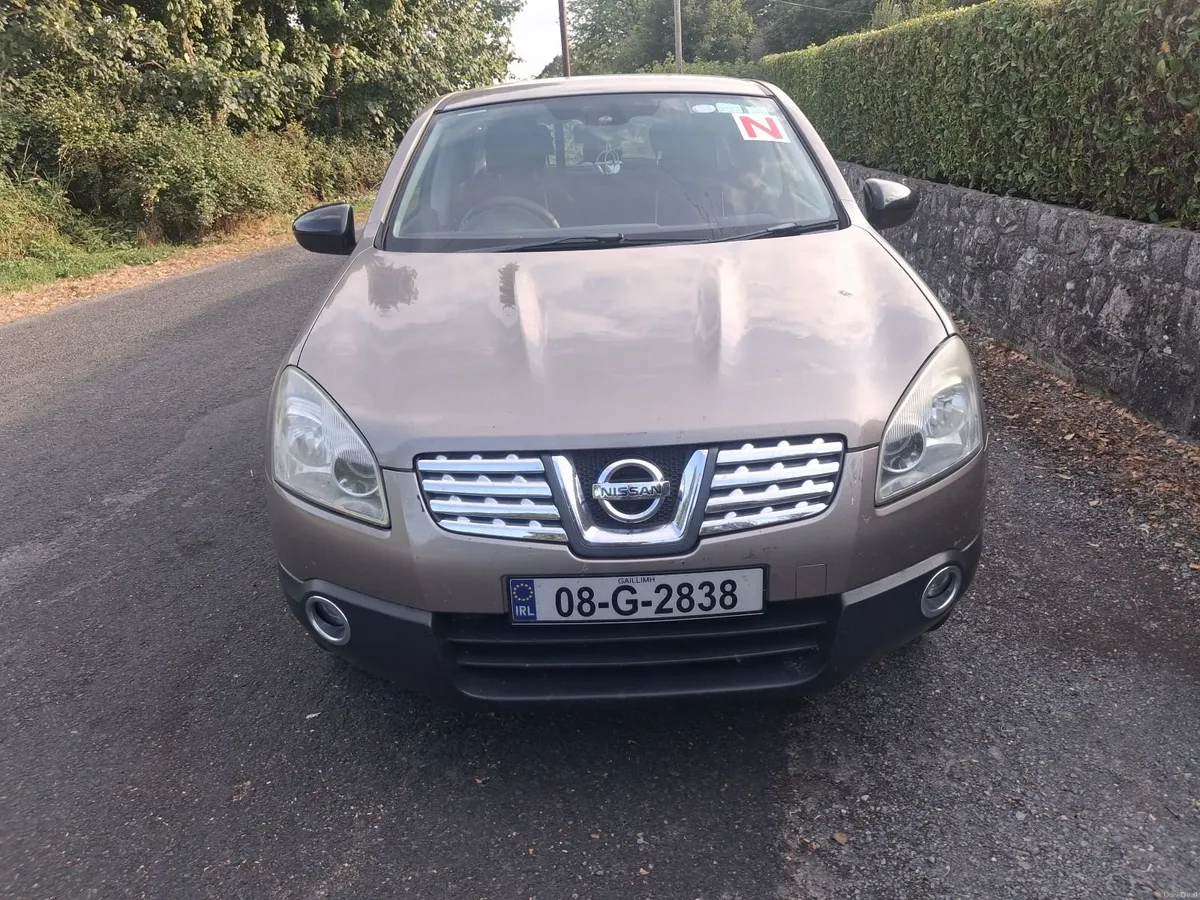 08 Nissan  Qashqai 1.6 petrol,nct jan 27,tax 09/26 - Image 3