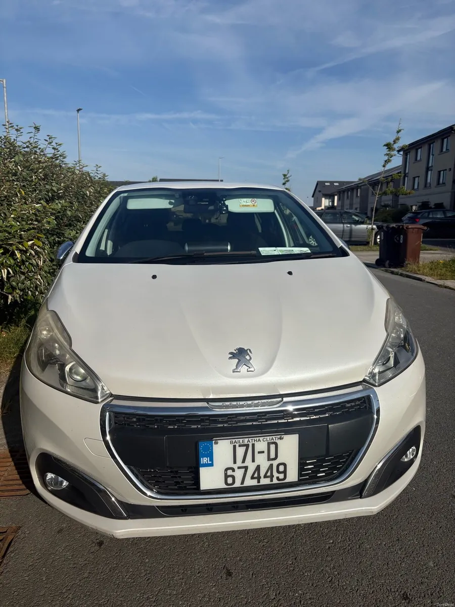 Peugeot 2017 208 nct new tires upgradscreen low k - Image 1